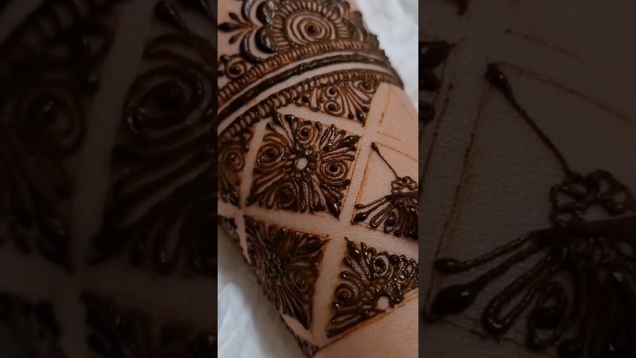How Applying henna /mehndi Keeps Reinventing Itself #shortsyoutube
