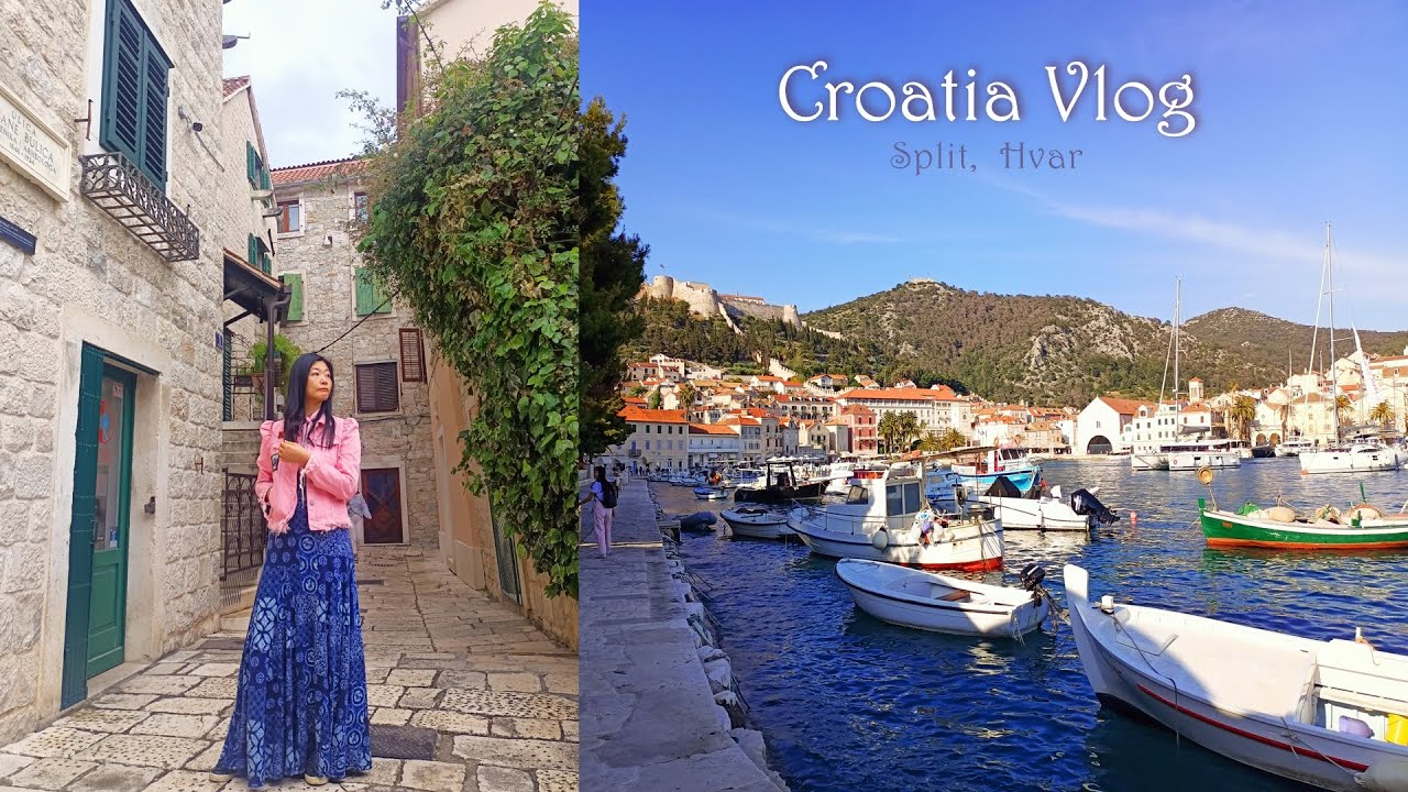 크로아티아🇭🇷 황제 휴양지ㅣ스플리트는 스쳐갈 뿐 흐바르섬이 찐이다ㅣ라벤더 향이 가득한 동화 속 마을🏞