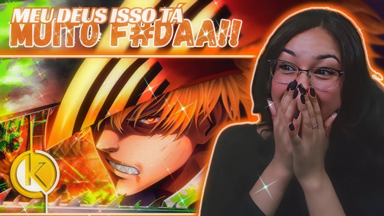 (QUASE TIVE UM TRECO!!😯❤️‍🔥) Denji - Randandan (Chainsaw Man) | Okabe | REACT