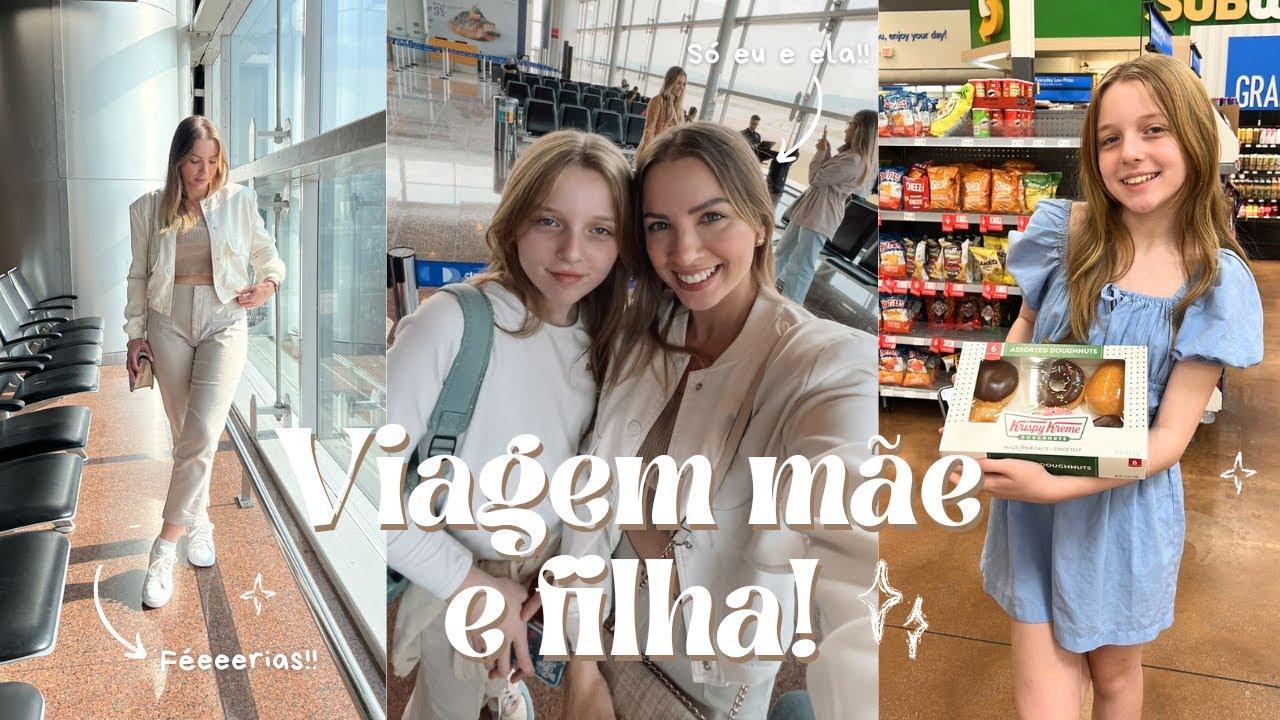 CHEGAMOS EM ORLANDO! Nossa primeira viagem juntas + dia de compras!