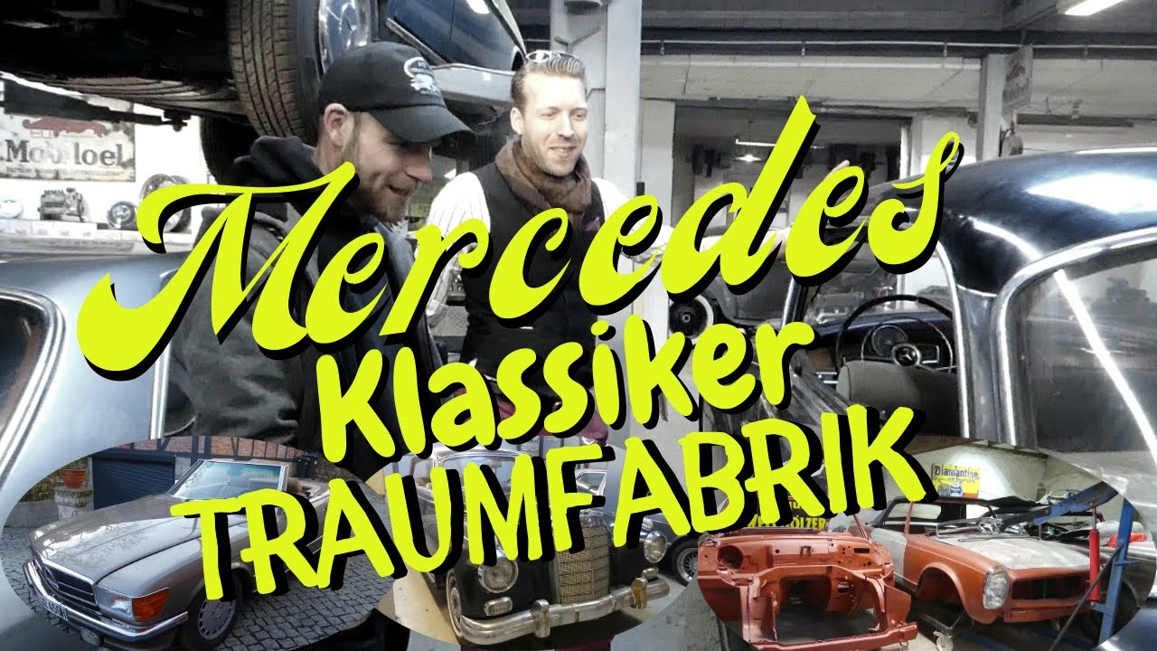 Die Mercedes Traumfabrik - Zu Besuch bei Rotscher Classic Parts | MB Youngtimer Parts & Service