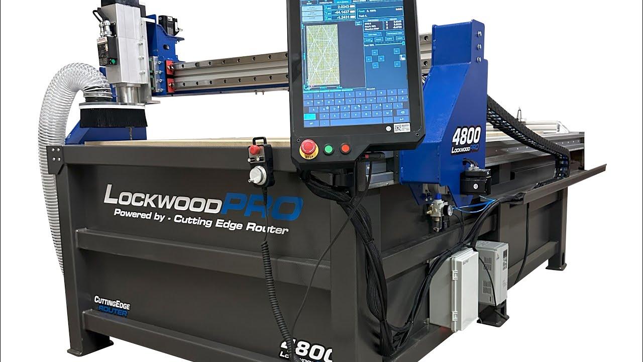 Loading a file to the Lockwood Pro CNC Router using Masso G3 touch