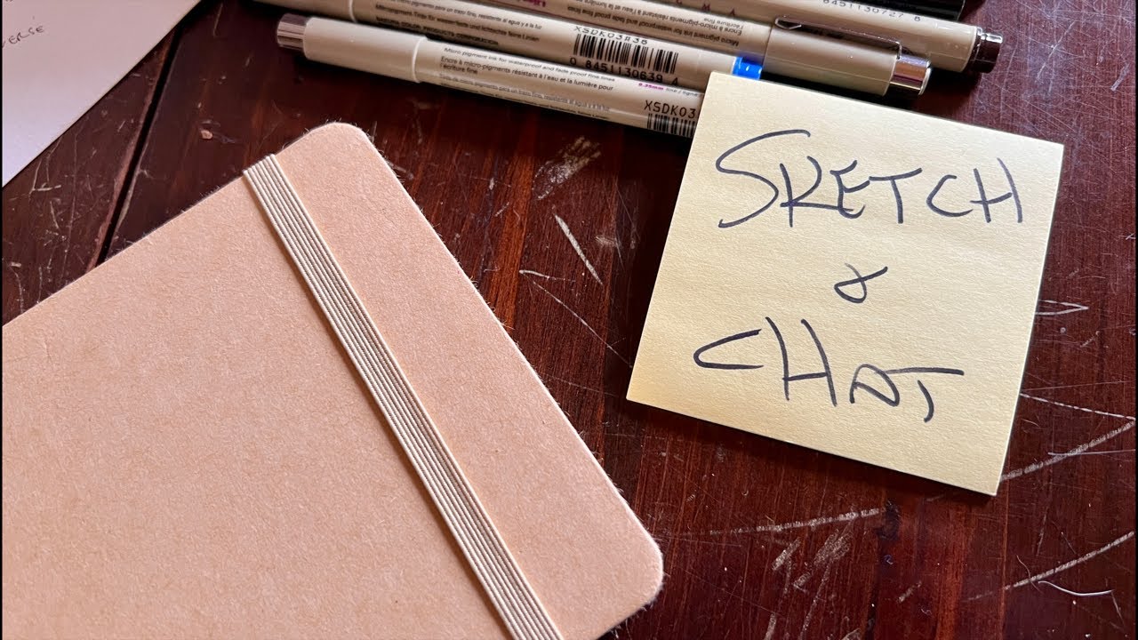 *LIVE* chill sketch hangout + building confidence as a beginner