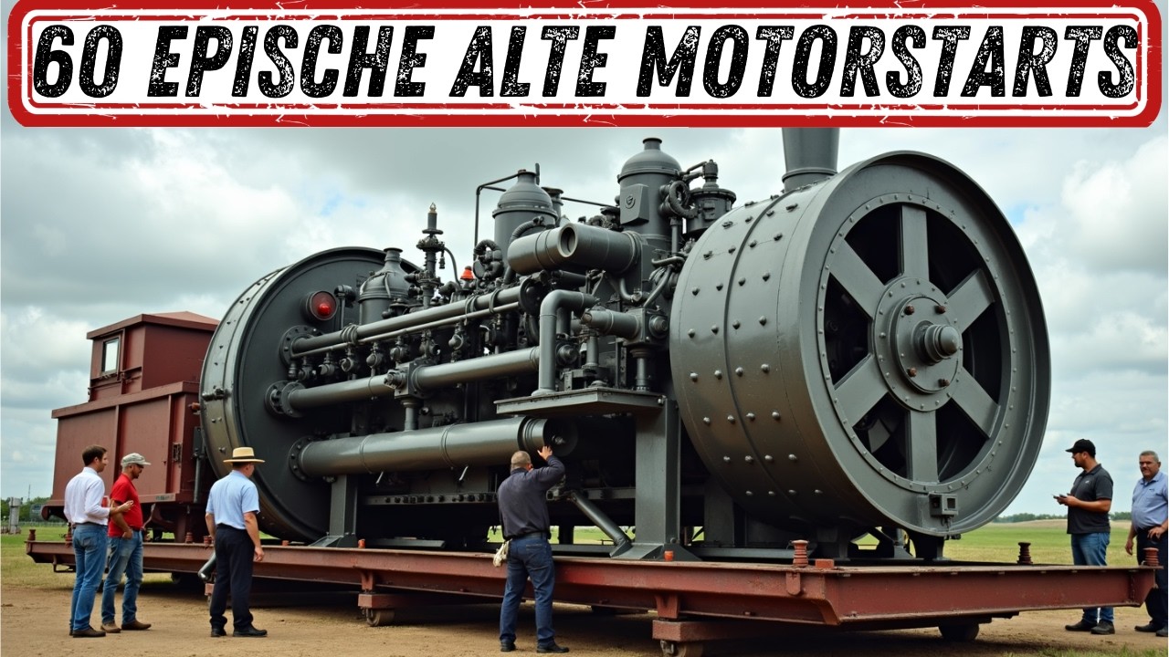 60 EPISCHE ALTE MOTORSTARTS, DIE IHRE OHREN ERSTAUNEN WERDEN