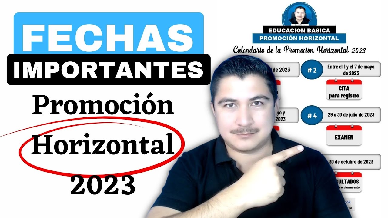Fechas importantes de la promoción horizontal 2023