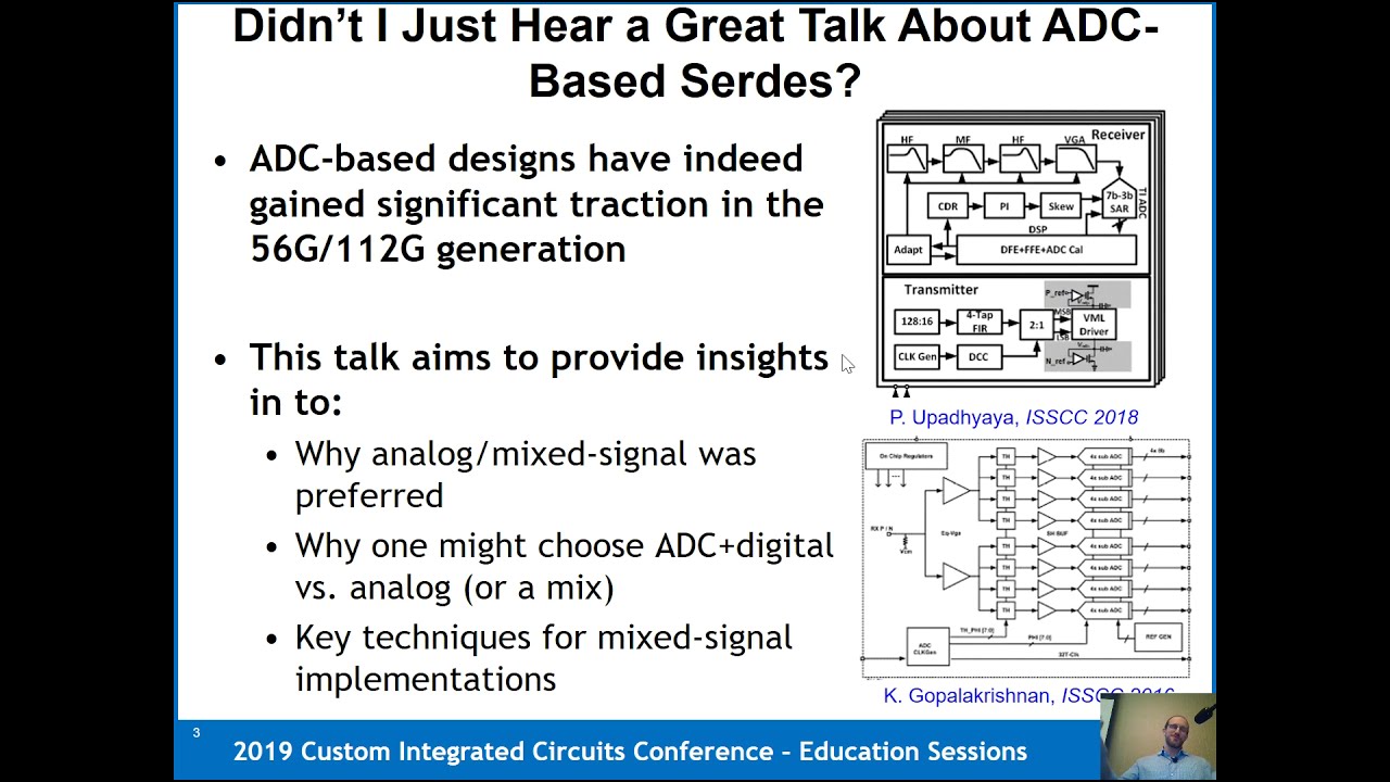 CICC ES3-4 - "Mixed-signal electrical interfaces" - Prof. Elad Alon