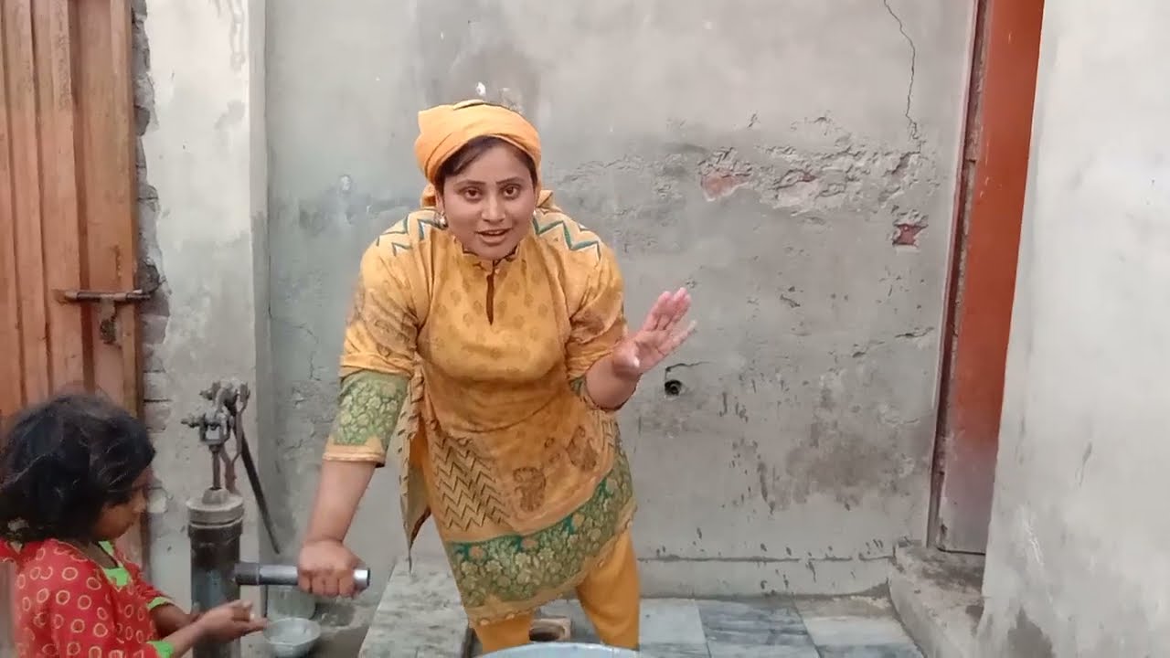 Aj Maine Bartan Dhoye | Pakistani Family Village Life | Rural Life Vs Urban Life