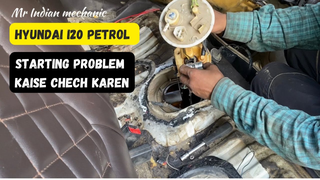 Hyundai i20  starting issue ..full pump problem