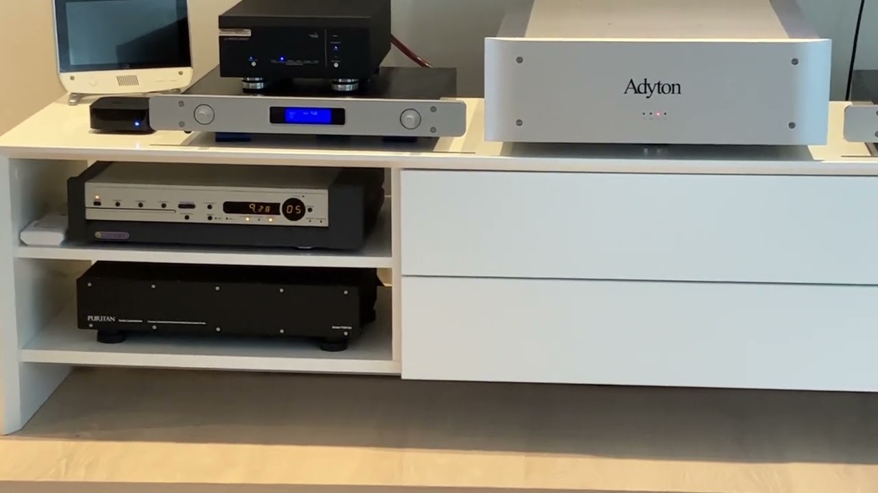 Magnepan LRS, Adyton Cordis 1.8, Musical Innovation MI23.5, Proceed CDp, Puritan PSM156, REL Strata3