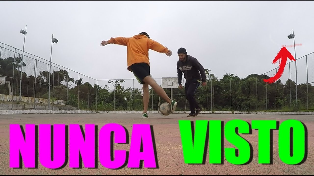 Ensinando um drible nunca visto no youtube (VAI PERDER)