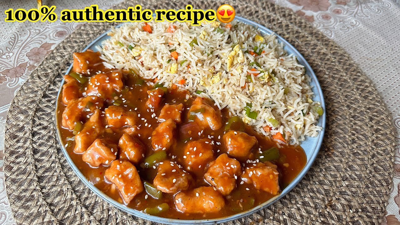 Chicken Manchurian With Egg Fried Rice Recipe by Foodie Girl Tayeba😍 | 100% Authentic Recipes👌🏼