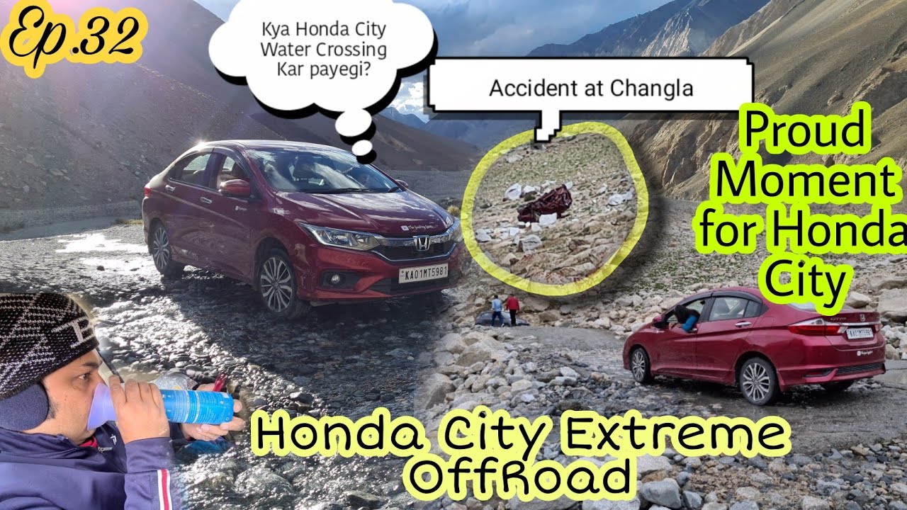 Honda City in Dangerous CHANGLA | 9000kms Bangalore to Leh Ladakh Roadtrip | Honda City In Ladakh