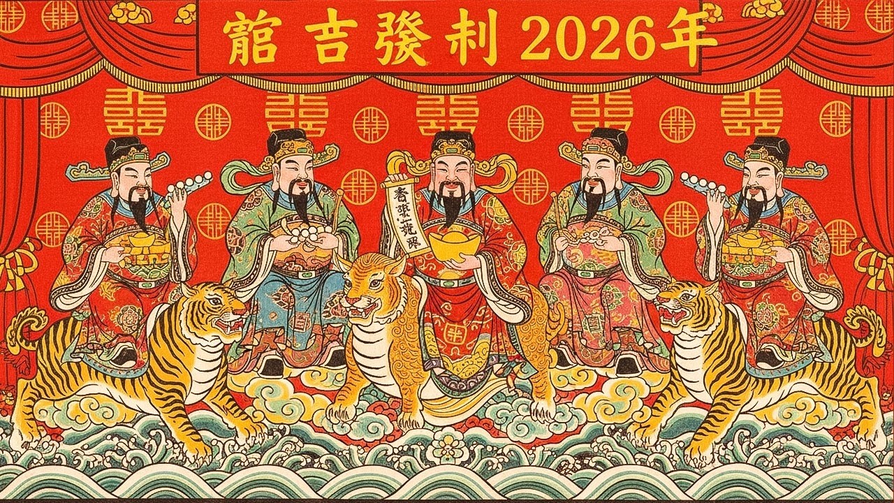 2026新年歌 恭喜发财 萬事如意 🐎 賀新年迎財神《傳統》🏮 賀歲金曲 🧨【CNY】新年群星传统贺岁专辑 🧧 Chinese New Year Song 2026