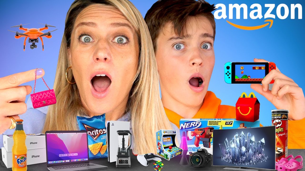 24H SOBREVIVIENDO CON OBJETOS MINI COMPRADOS EN AMAZON