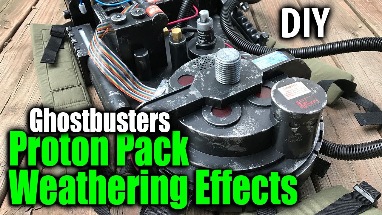 How to Do Weathering on a Ghostbusters Proton Pack