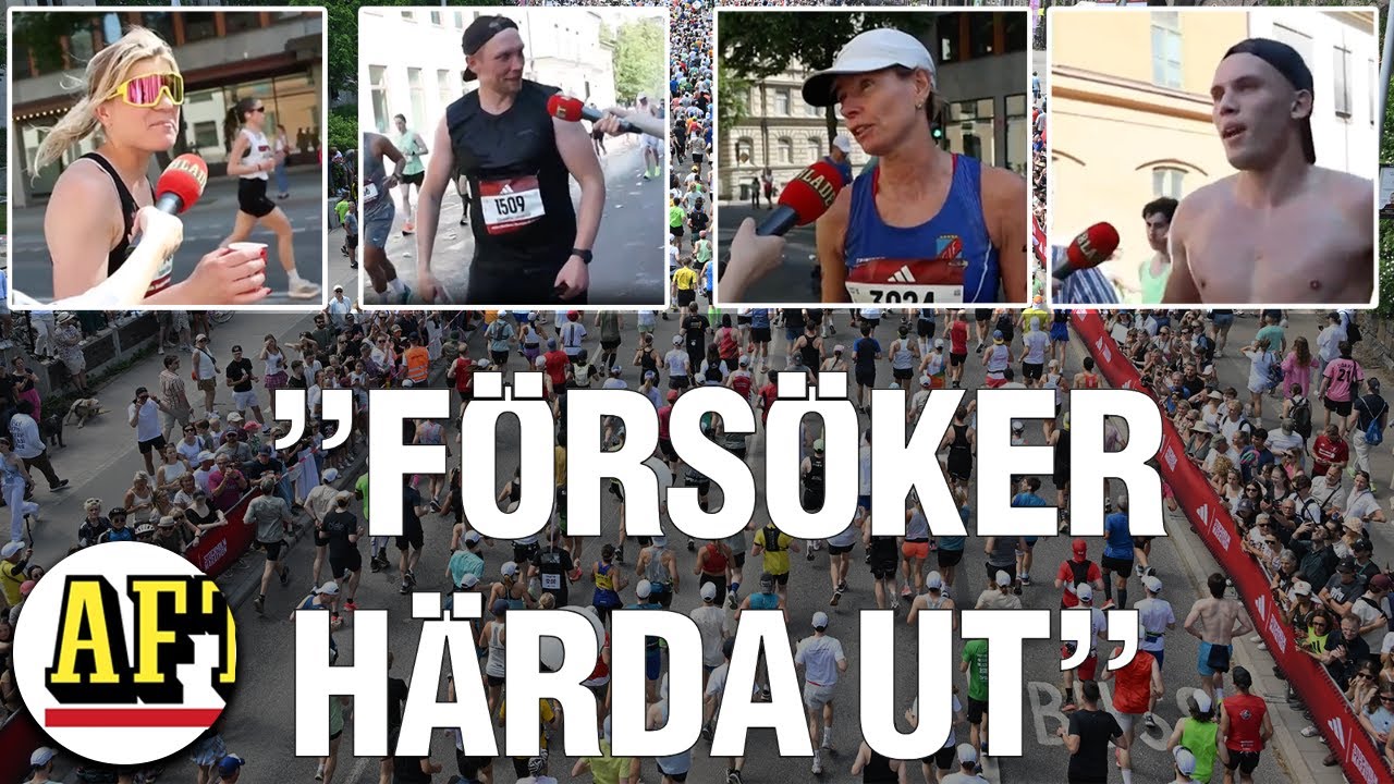 Häng med löparna på Stockholm Marathon 2024
