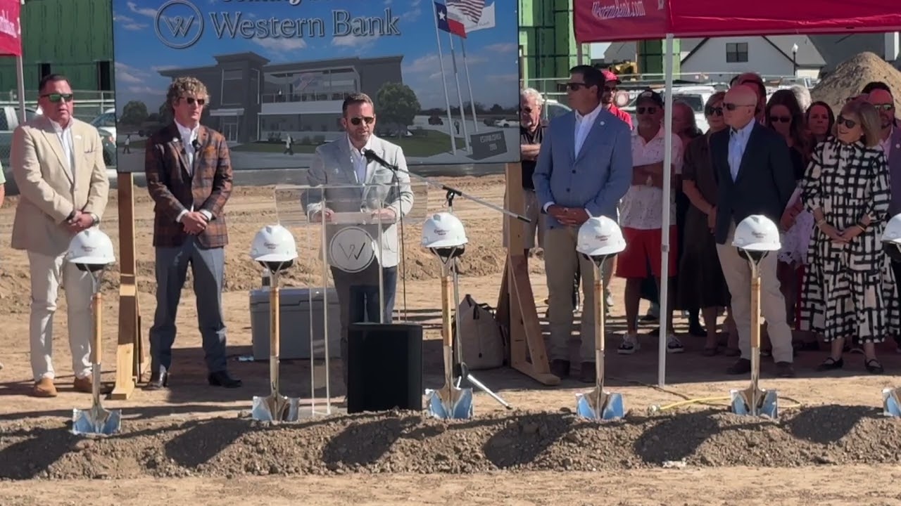 Western Bank Amarillo Ground Breaking 9 22 25