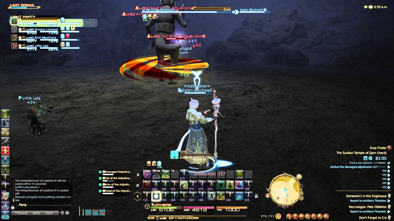 FFXIV The Sunken Temple of Qarn Hard