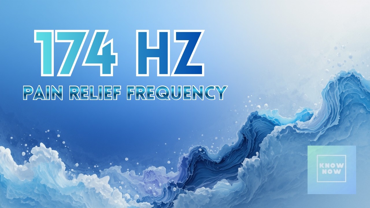 174 Hz Healing Frequency | Natural Pain Relief & Deep Nervous System Reset |Waves & Ocean Relaxation