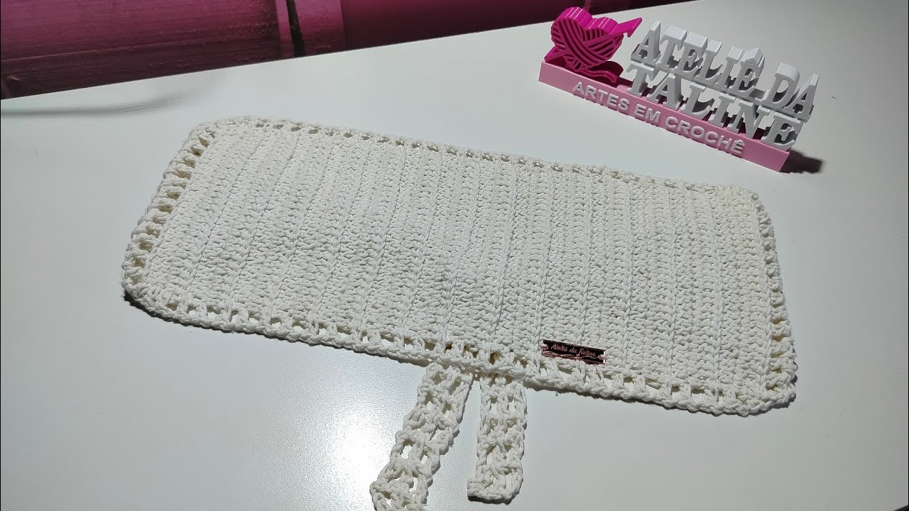 Cropped faixa de crochê maravilhoso e tendência do verão 🌞🚀#crochet 