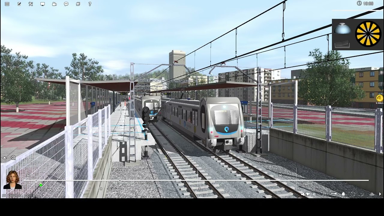 TS2022 Pruebas euskotren Zumaia-Hendaia