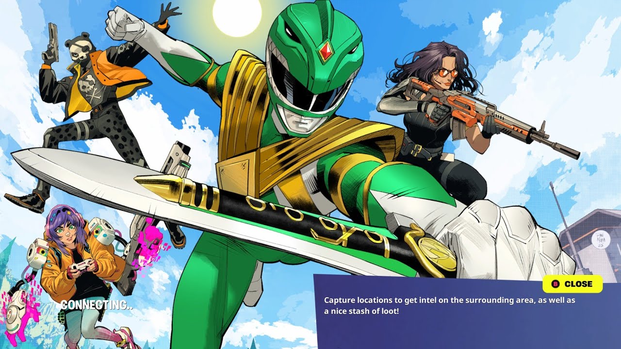 The Green Ranger takes over the New Season! | Fortnite
