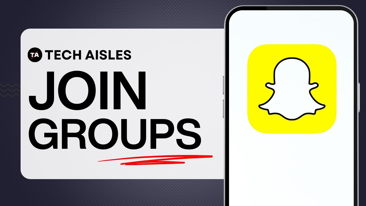 HOW TO JOIN SNAPCHAT GROUPS