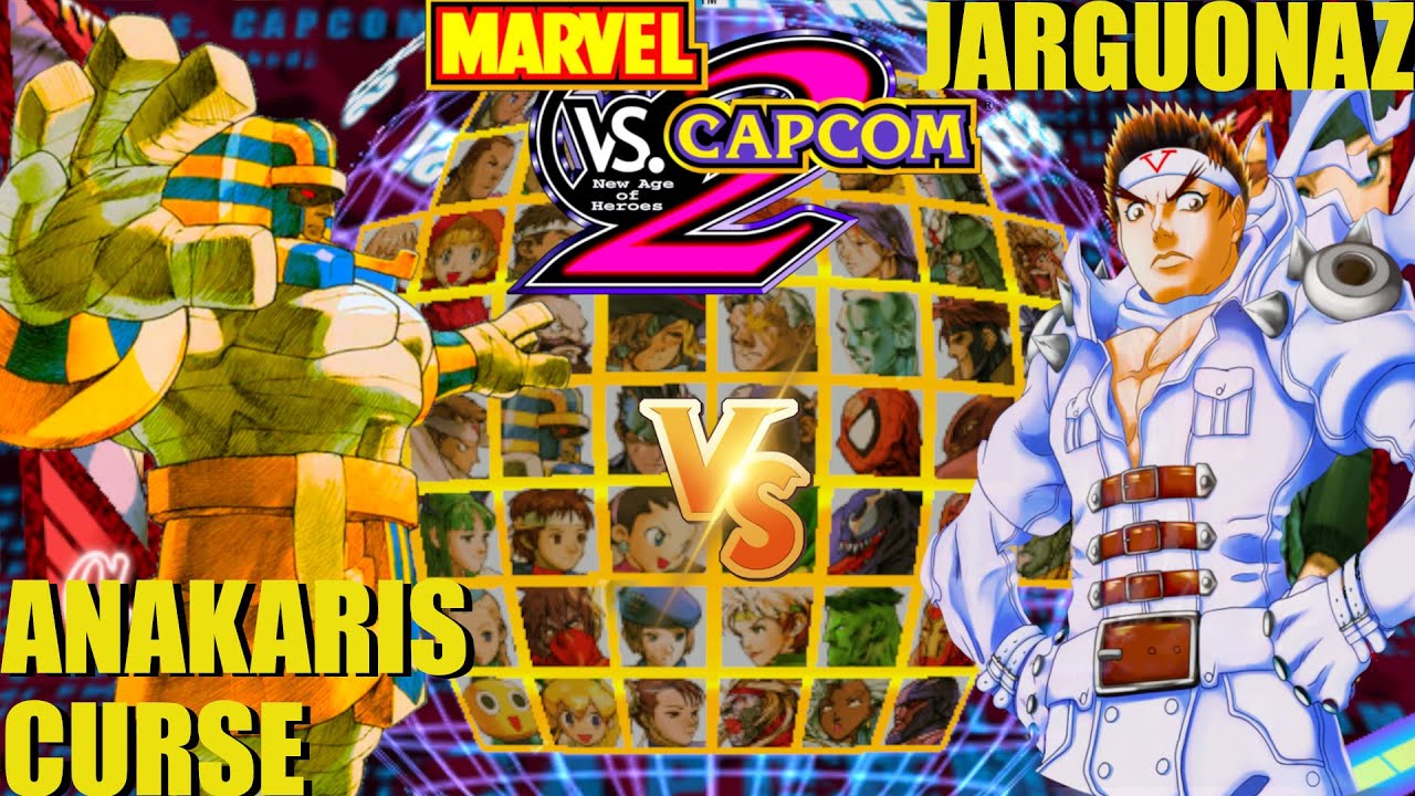 MvC2 Mvci Umvc3 ANAKARISCURSE vs JARGUONAZZ pt 2