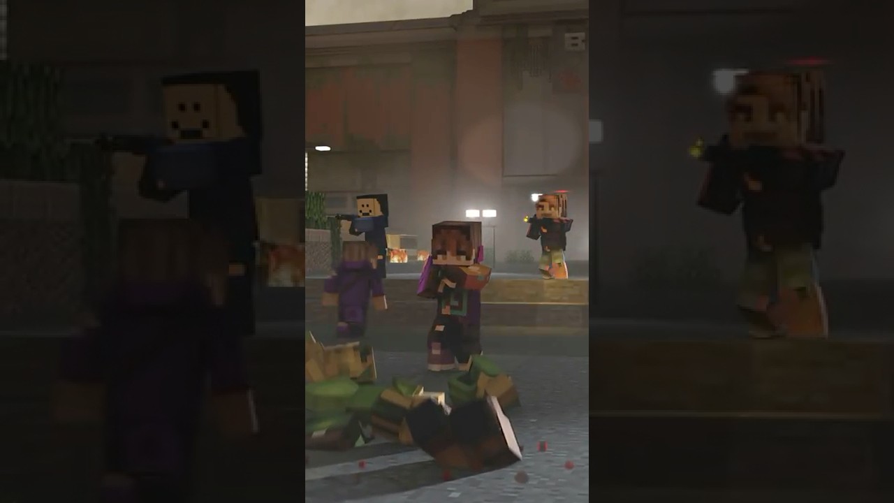 Surviving Minecraft's Largest Zombie Apocalypse