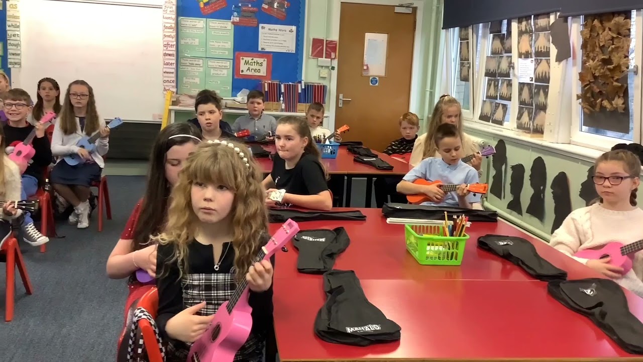 Primary 6 Christmas Ukulele- December 2021
