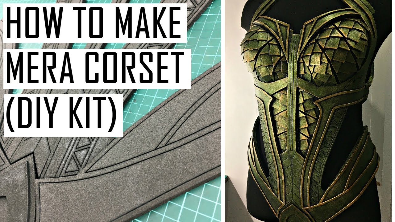How to make Mera corset DIY KIT Tutorial