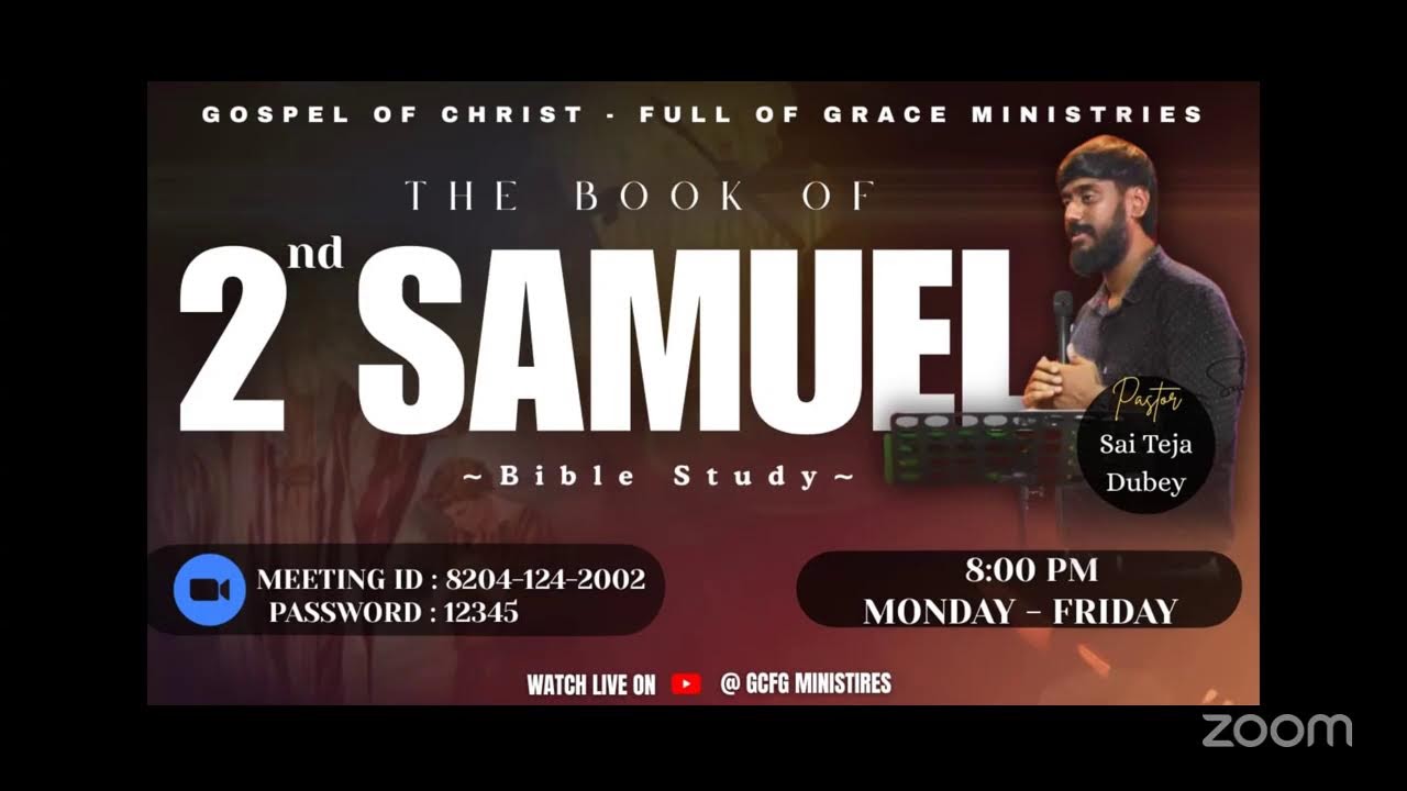 Historical Books - 2samuel - David's Adultery and Murder #1277
