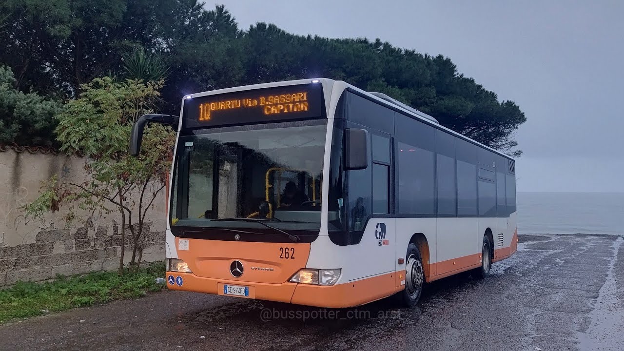 Mercedes Benz Citaro C1 FaceLift O530K/2P, matricola 262 di Ctm Cagliari