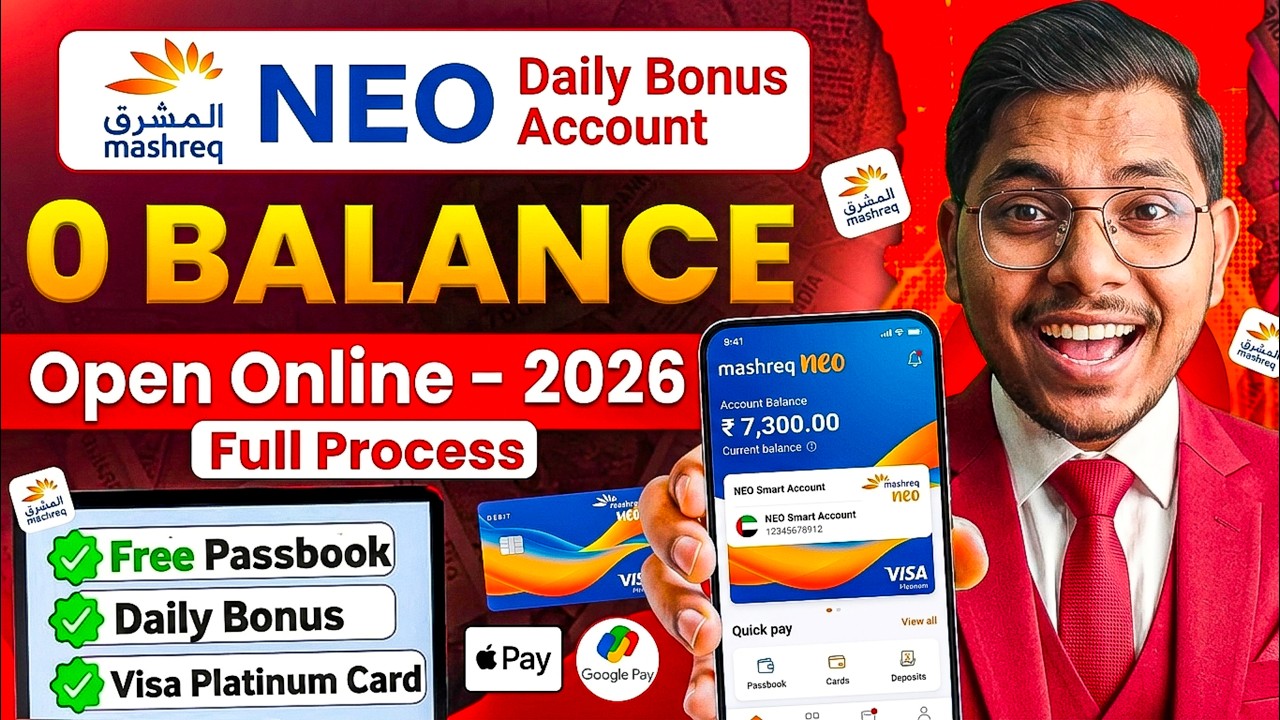 Mashreq NEO Daily Bonus Account 2026 | High Interest savings account in UAE 2026