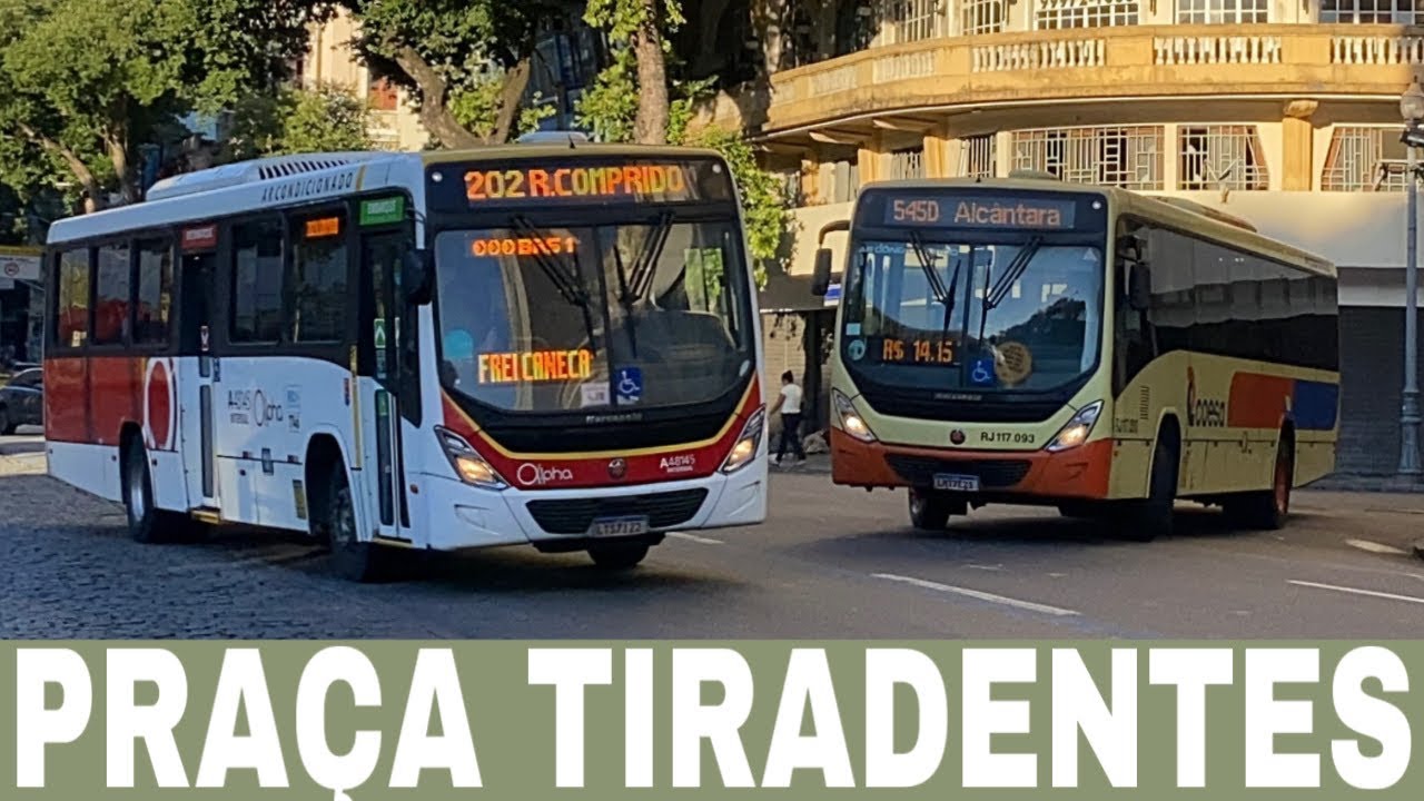 Praça Tiradentes - RJ - Movimentação de ônibus #97