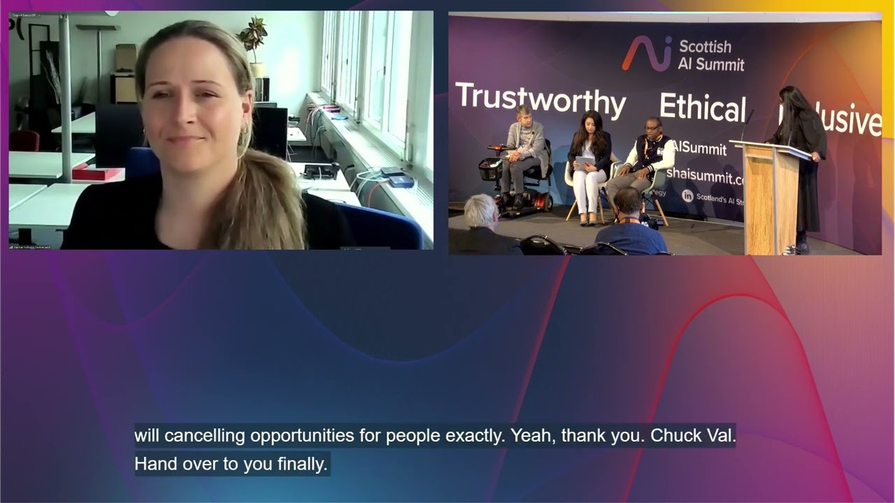 Scottish AI Summit 2022 - PANEL: How can we make AI inclusive?