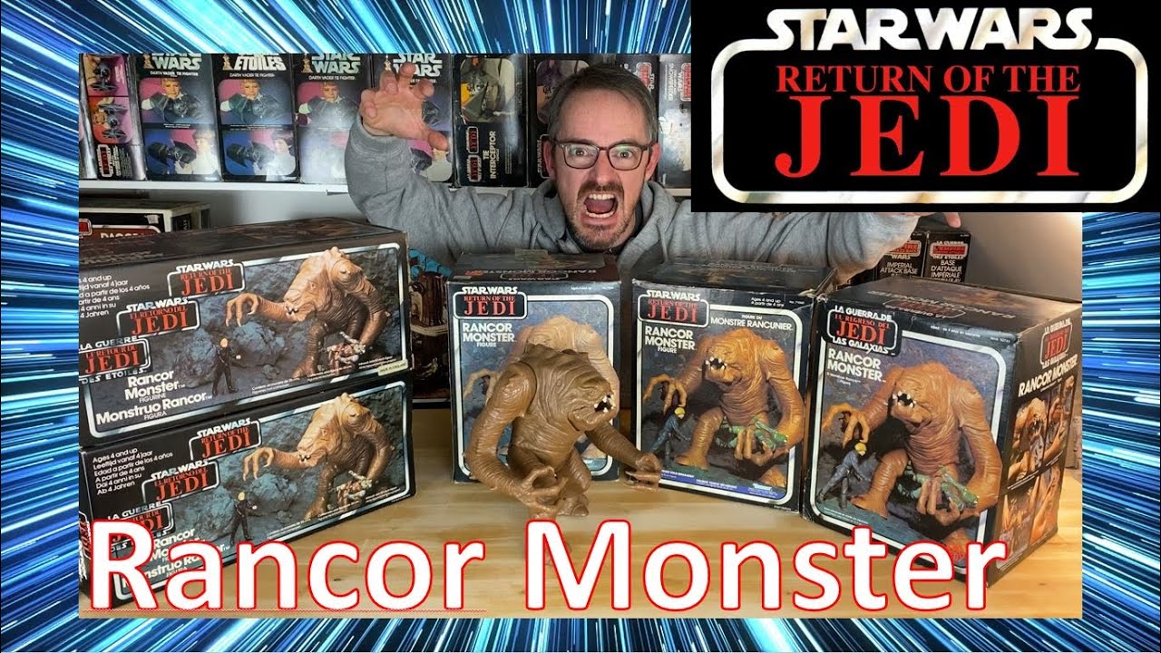 Rancor Monster | Interessante Variante | Star Wars vintage Sammlung