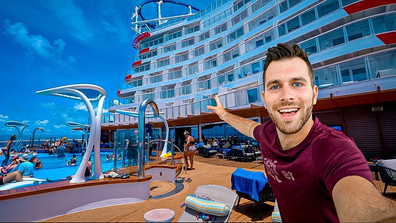 A FULL Tour Of Carnival’s BRAND NEW Ship Mardi Gras | The Bars, Restaurants, Entertainment AND ROOM