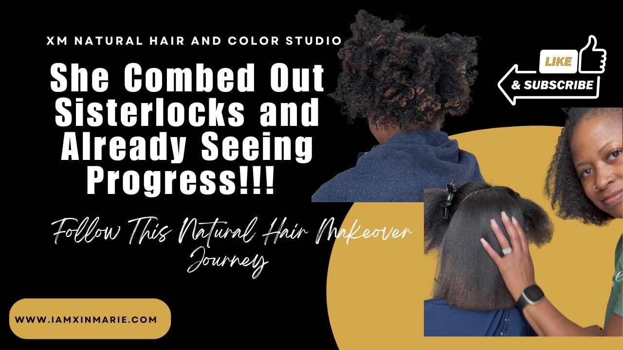 Она расчесала свои локоны!! 🤯 Следуйте этому пути естественного преображения волос 🤎