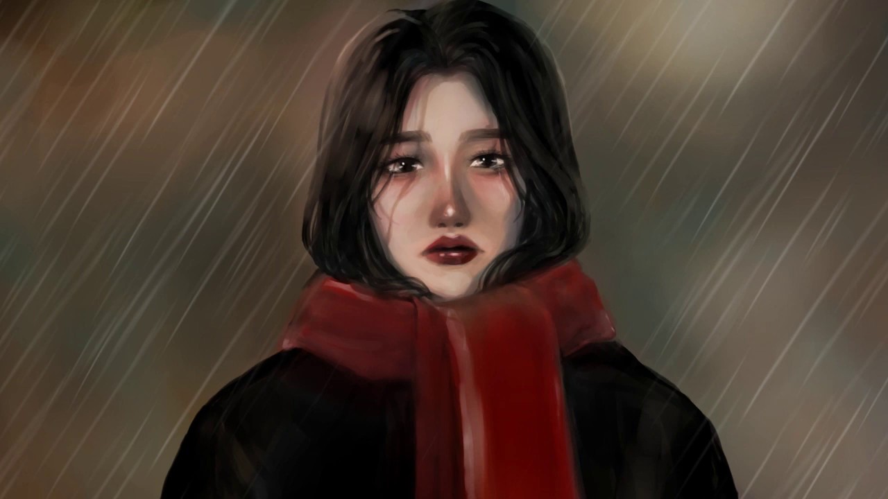【Speedpaint】 Rain (Medibang Jump Paint)