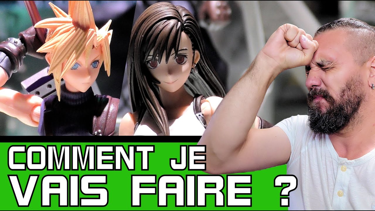 AU SECOURS, JE DEVIENS DINGUE ! Figurine Final Fantasy VII Vlog TGS 2023