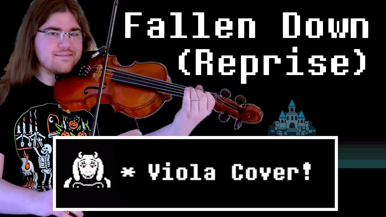 UNDERTALE: Fallen Down (Reprise) [Viola Cover] -- FeatheryFiddler