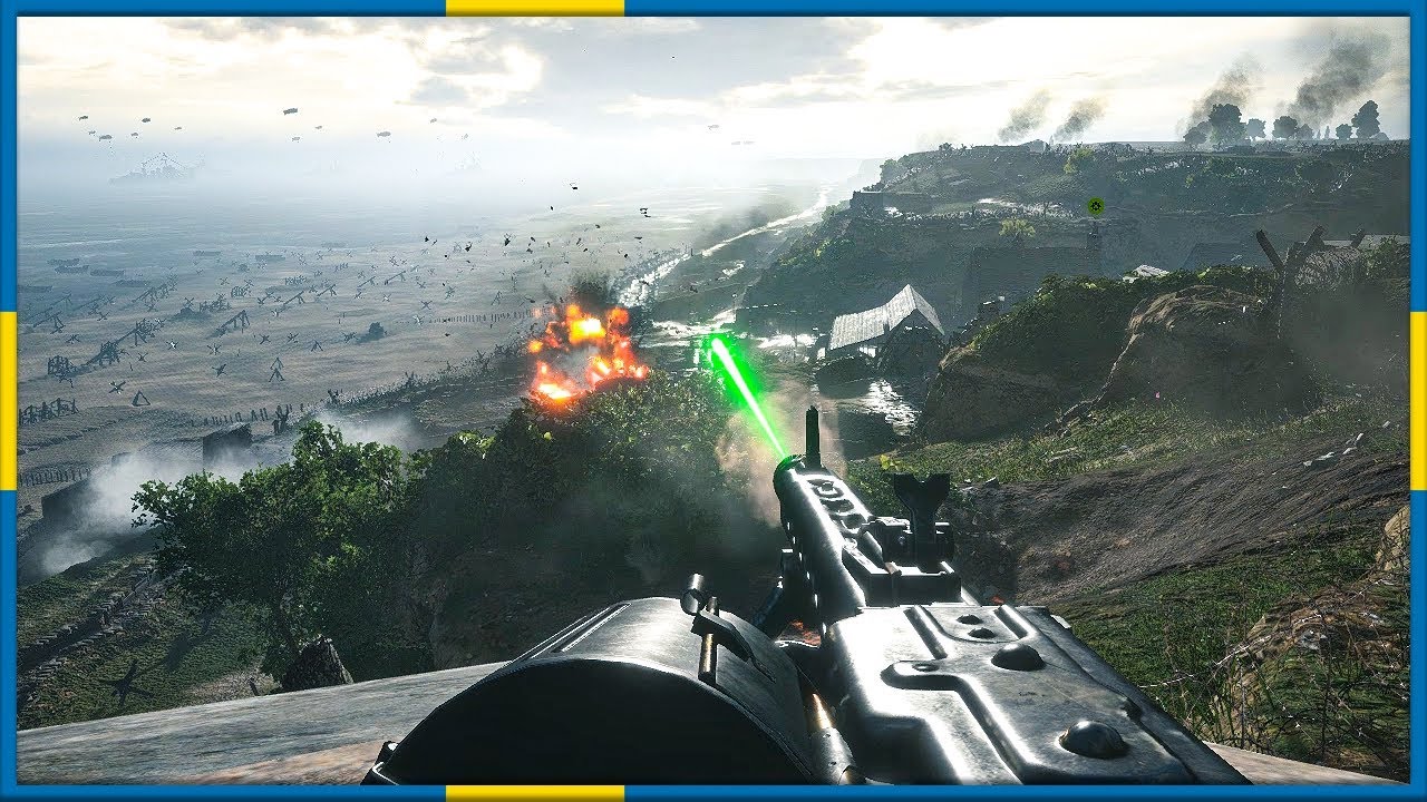 MG-42 INSANITY ON OMAHA BEACH D-DAY! Hell Let Loose Offensive Mode