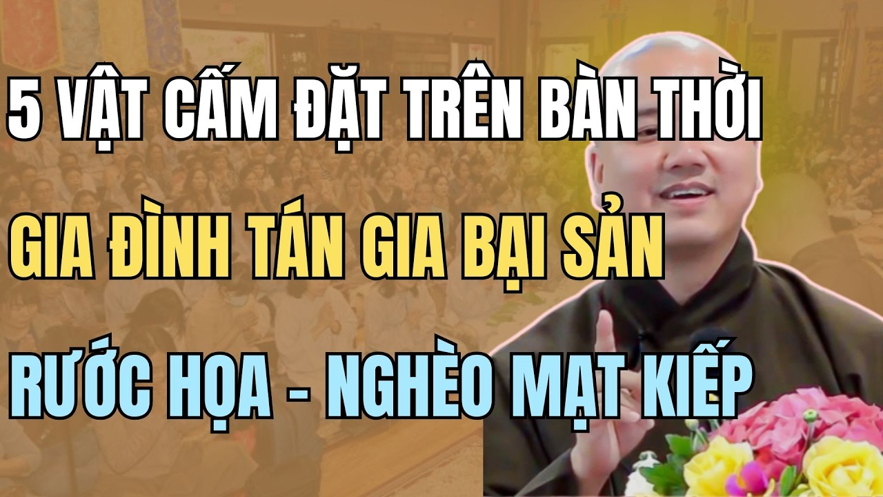 THẦY PHÁP HÒA KHAI THỊ: DỌN NHÀ TẾT 2026, 5 VẬT VỨT ĐI LÀ TỰ CẮT LỘC CẢ NĂM