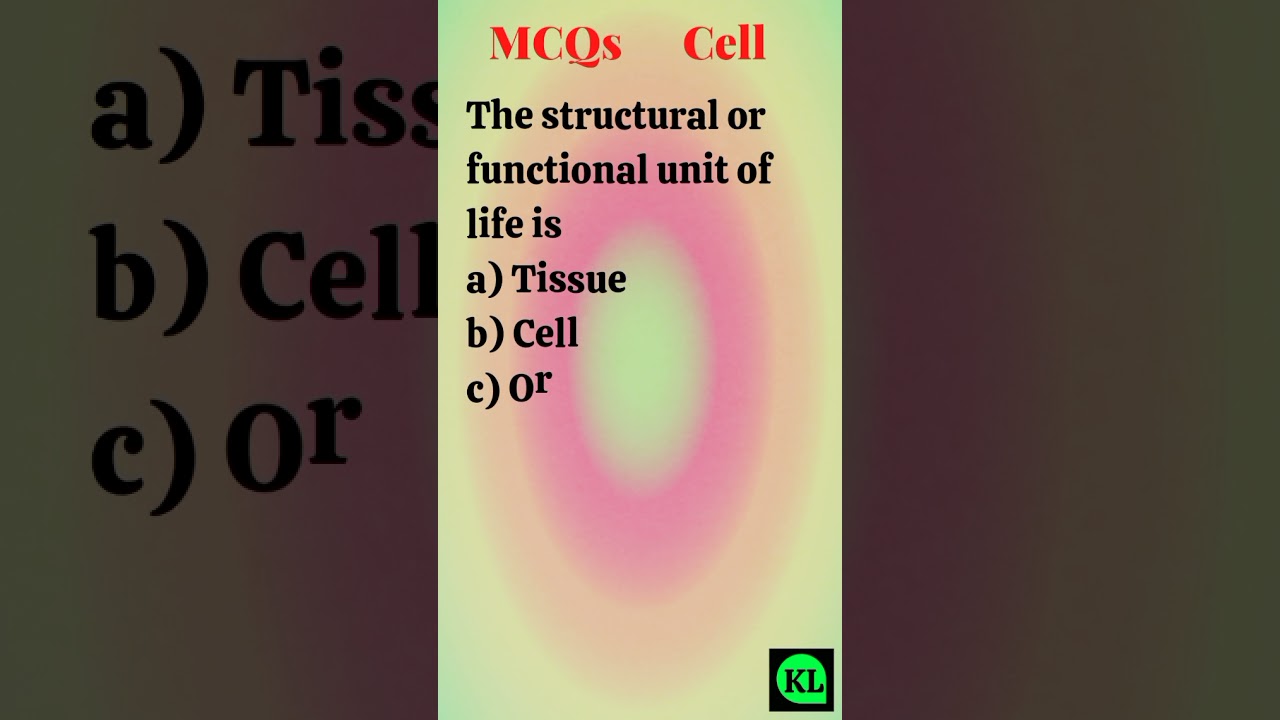 Тесты с множественным выбором. Структурная или функциональная единица жизни &mdash; клетка | Клеточная ...