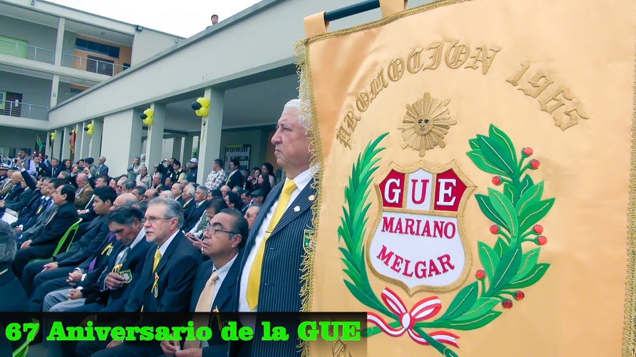 GUE Mariano Melgar. 76 Aniversario en Breña-Lima Perú