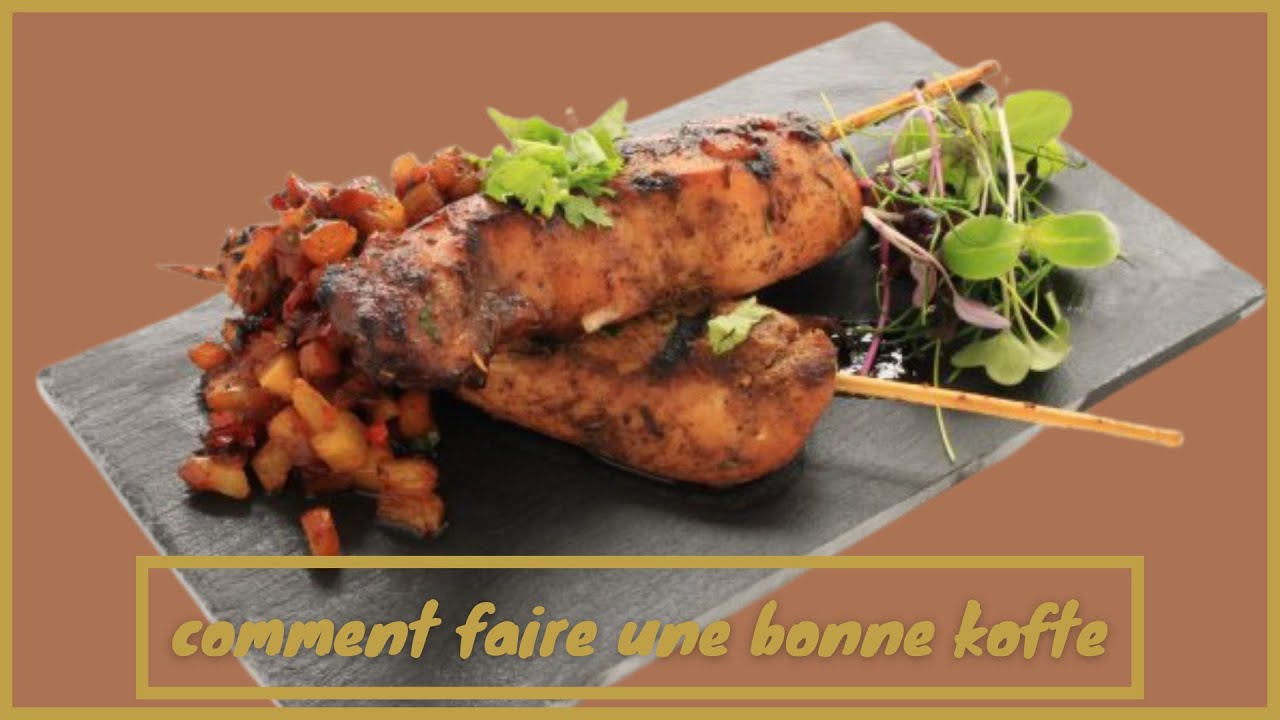 RECETTE TURQUE : les koftes à la viande hachée Super Facile et Rapide
