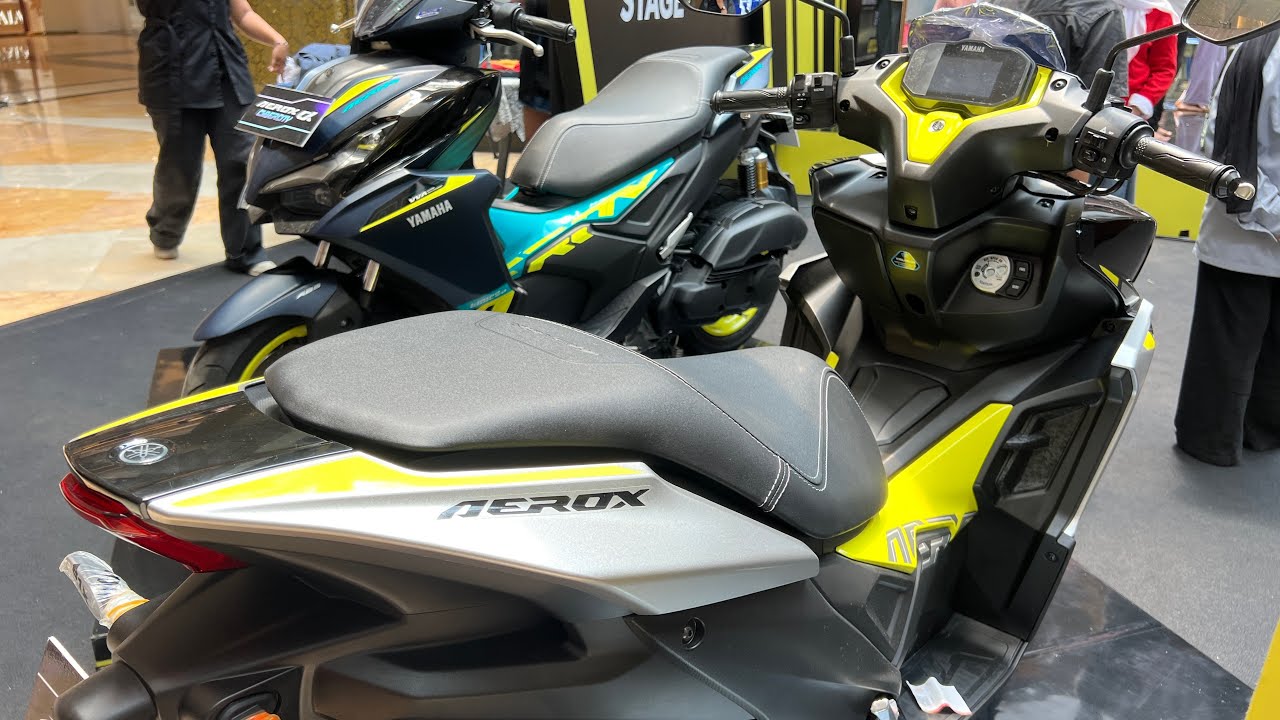 Новый Yamaha AEROX Alpha (2026) — самый желанный скутер MAXi!