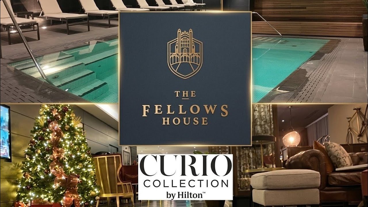 The BEST Hotels in Cambridge! | The Fellows House, Curio Collection by Hilton