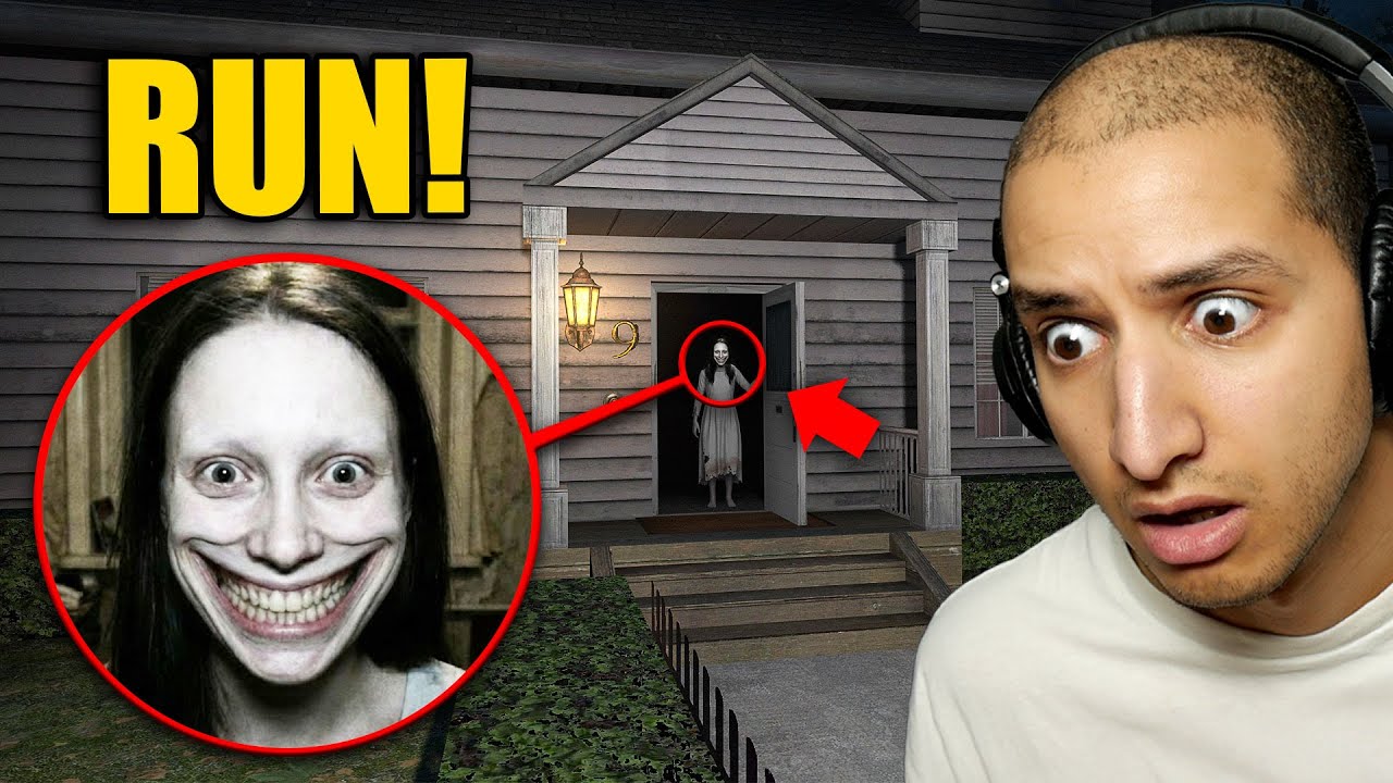 If you ever see this CREEPY GIRL inside your house... RUN AWAY FAST!!